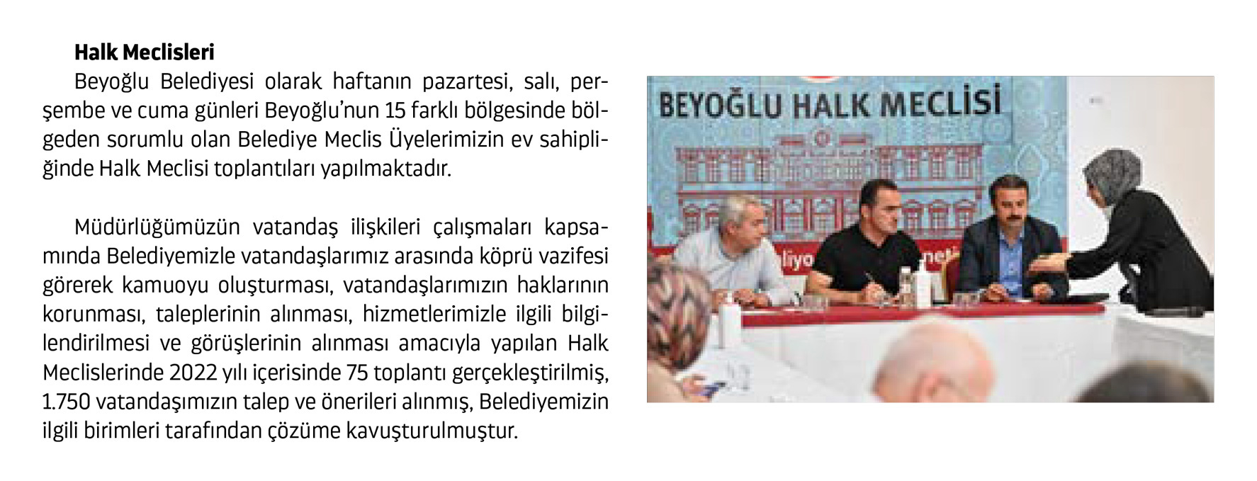 Beyoğlu Belediyesi 2022 Faaliyet Raporu, sayfa 43